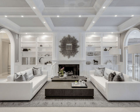 coffered ceilings