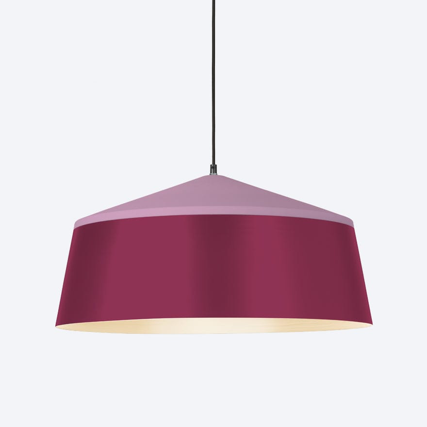 purple light fitting