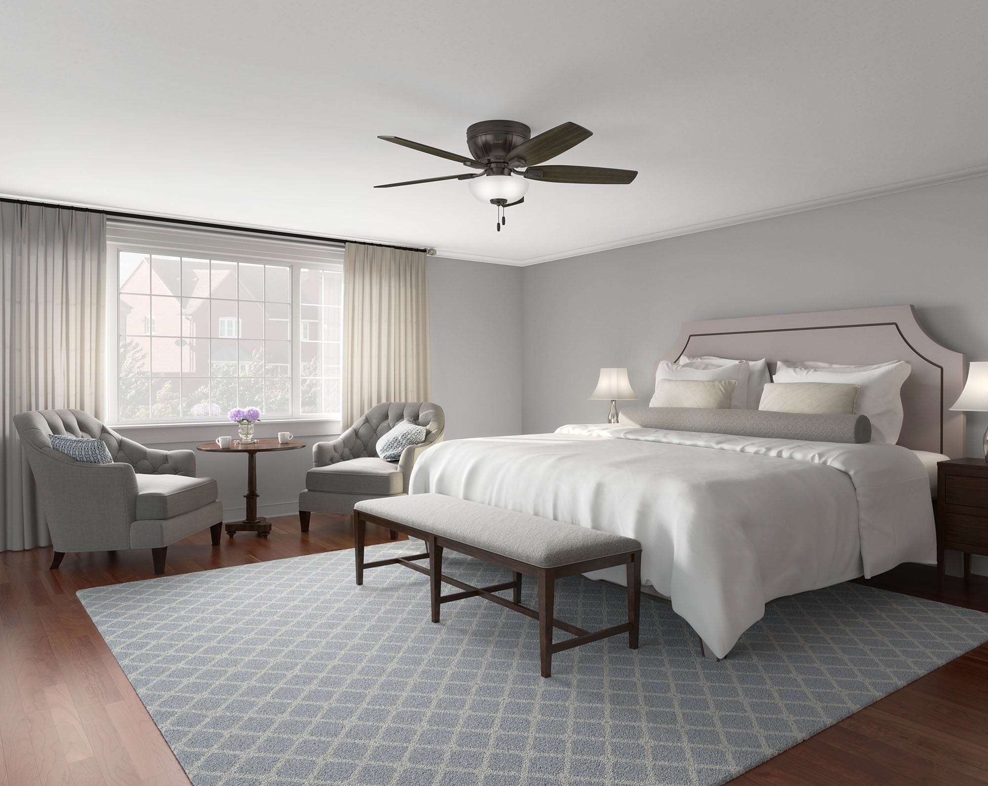 Bedroom Ceiling Fans With Lights       / Ceiling Fan Kichler Lighting - Enjoy a cool breeze combined with a stylish light fixture with one of our ceiling fans with lights.