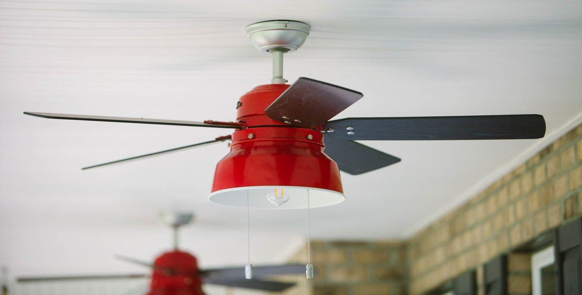 farmhouse modern ceiling fan