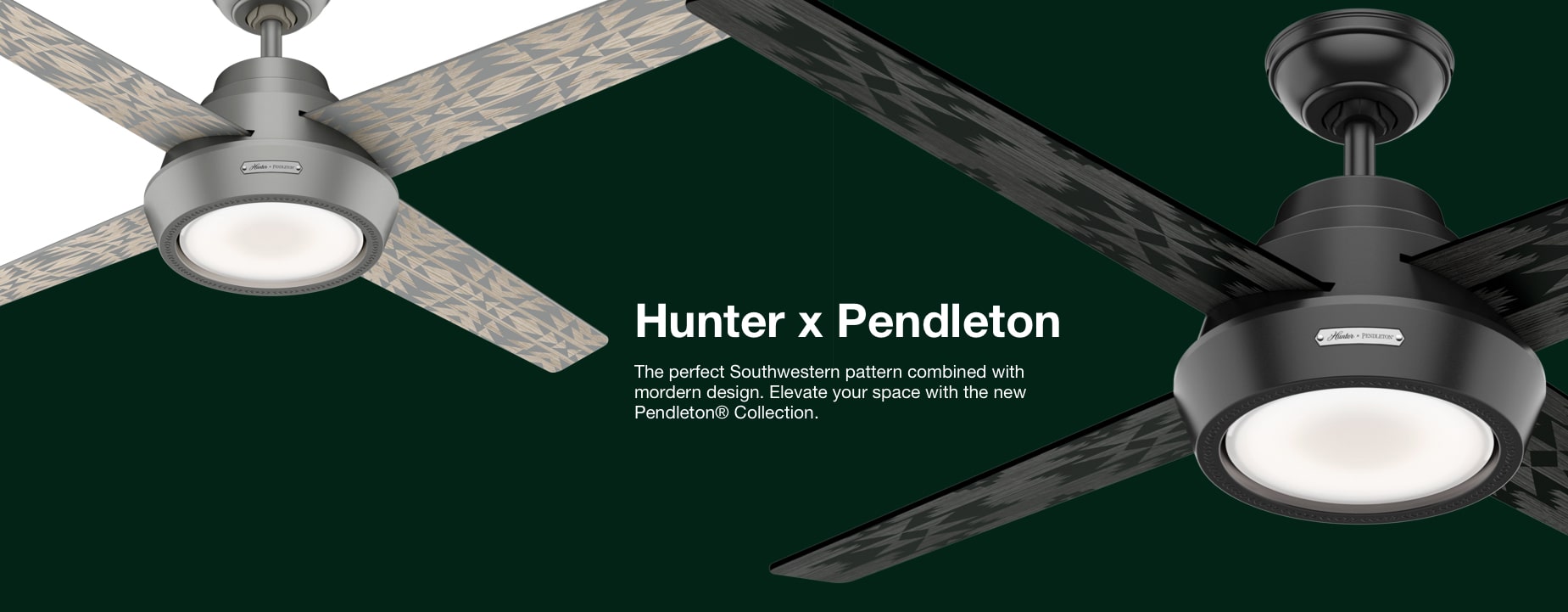 The Pendleton Collection By Hunter Hunter Fan Company