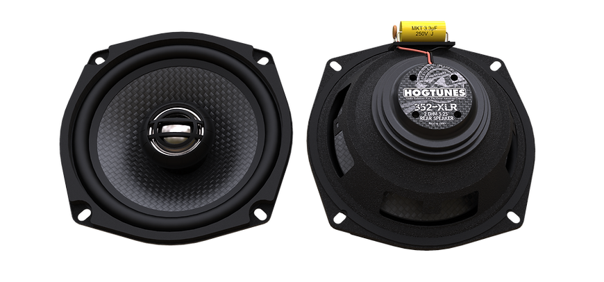 HOGTUNES 352-XLR 5.25" Replacement Rear Speakers