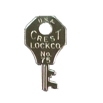 Briefcase Lock With Key LCK 506/1 – Crest Lock