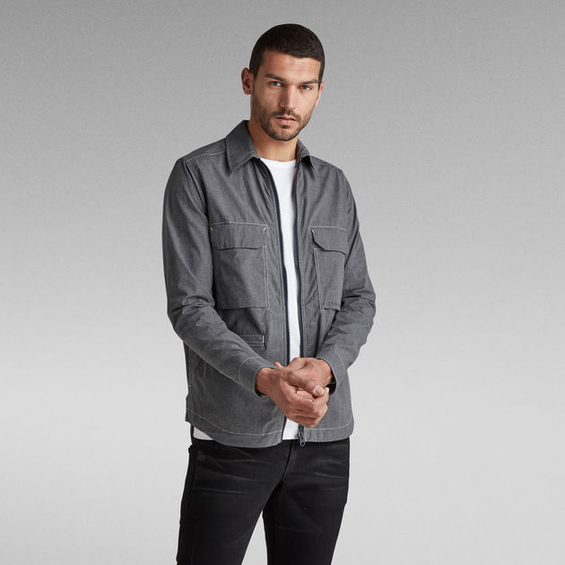 G-Star Raw - Back Pocket Field Jacket - Rinsed