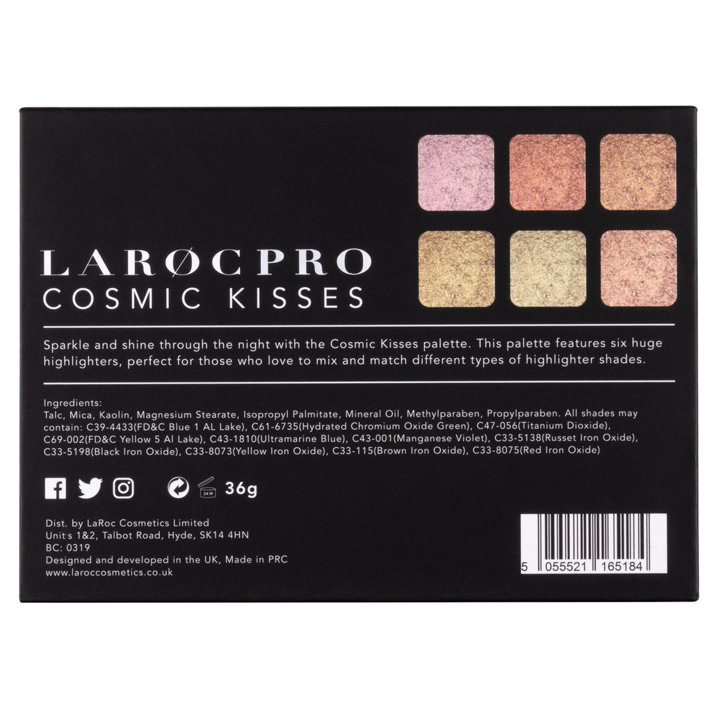 Chrome, Eyeshadow Palette, Multichrome Cosmic Kisses | Laroc | LaRoc  Cosmetics