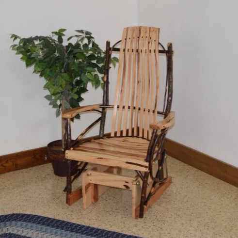 amish built glider rockers