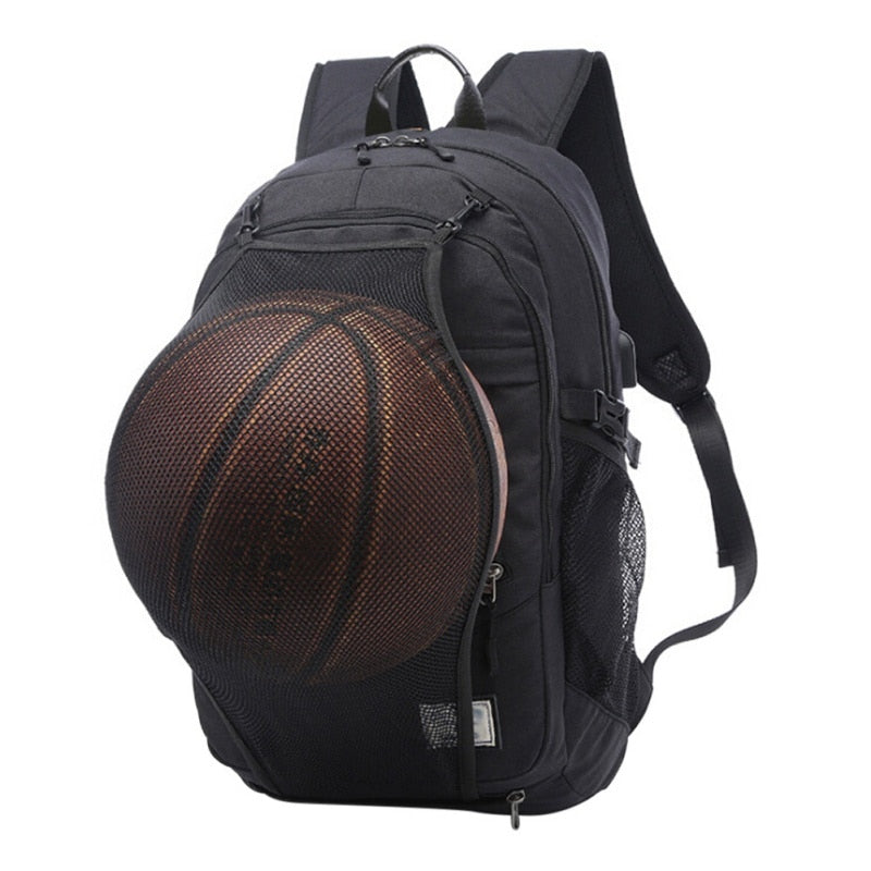 Sport Basketball Backpack Laptop School 