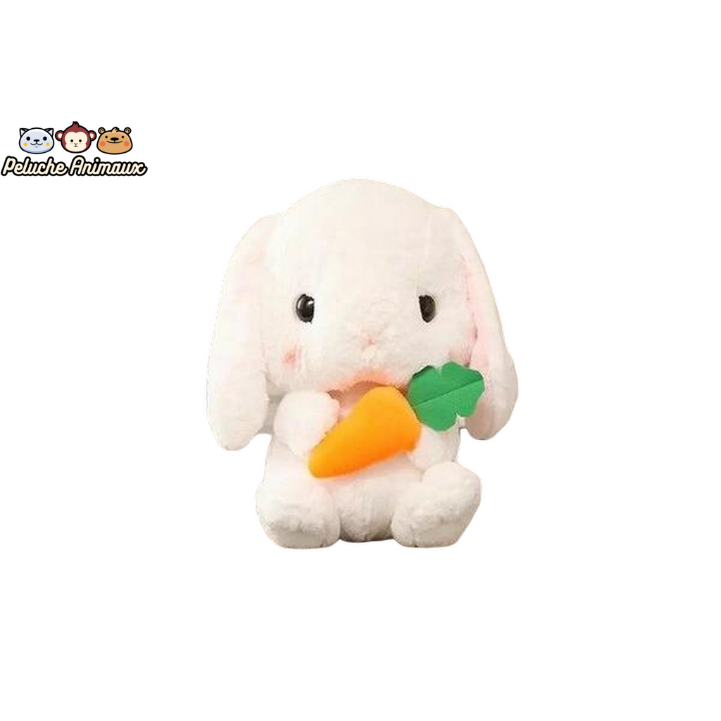 Peluche Lapinle Lapin Avec Sa Carotte Peluche Animaux