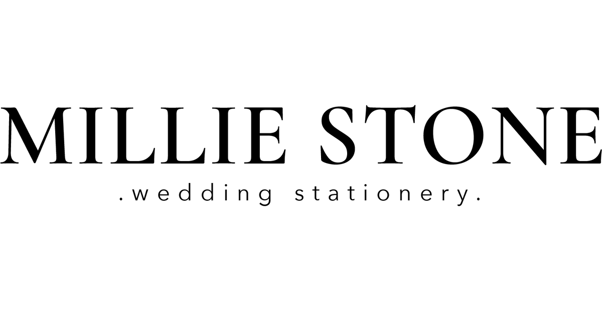 Millie Stone Wedding Stationery
