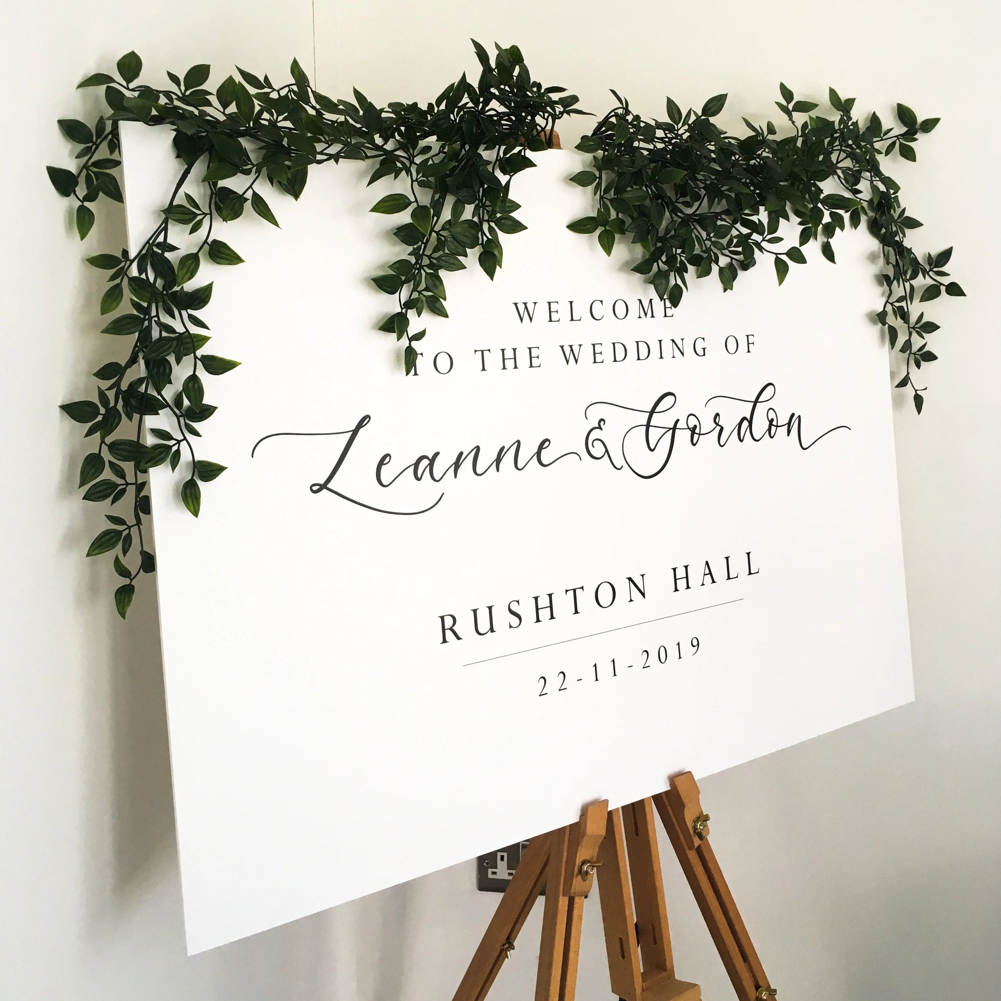 Wedding Welcome Signs  Quality Products Hire