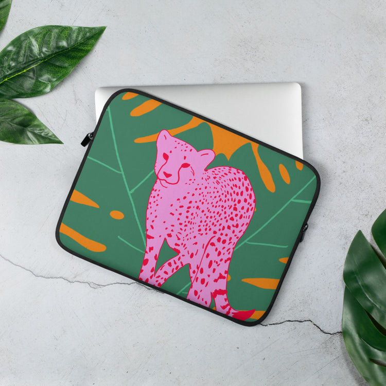 A Quick Cheetah Laptop Sleeve