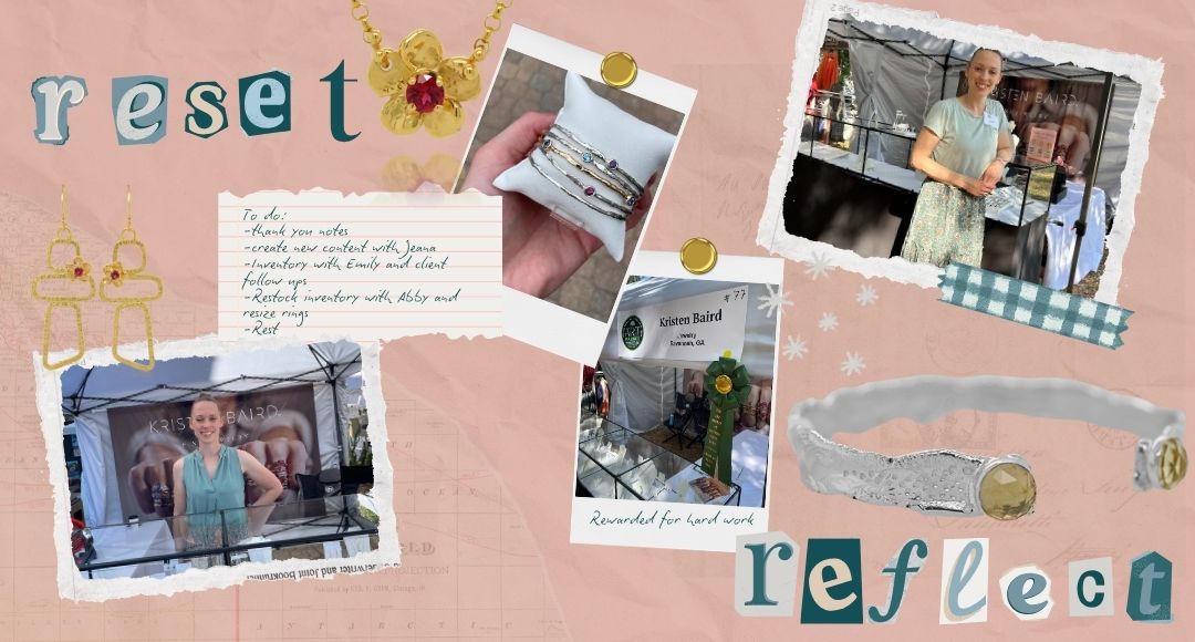 Prepping for Jewelry Show - Reset and Reflect