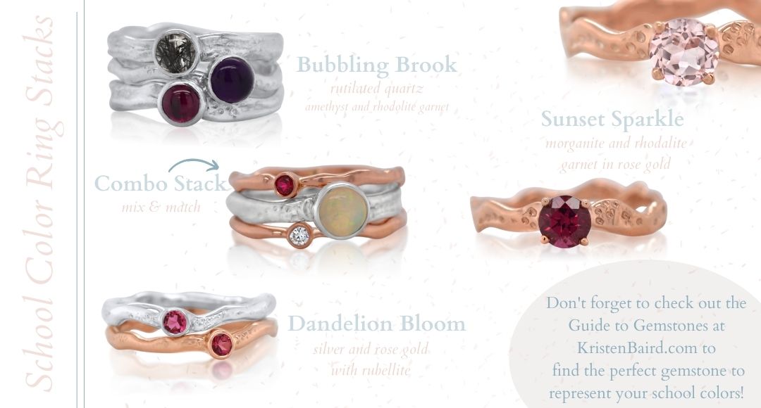 Kristen Baird Blog - Graduation Gifting - Ring Stacks