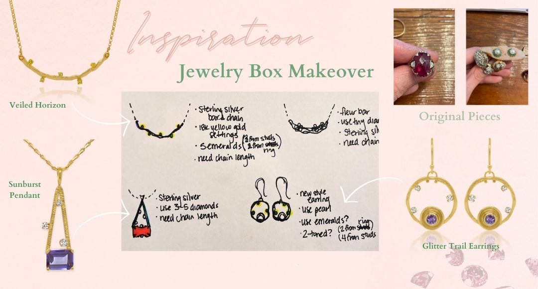 Jewelry Box Makeover - Inspiration