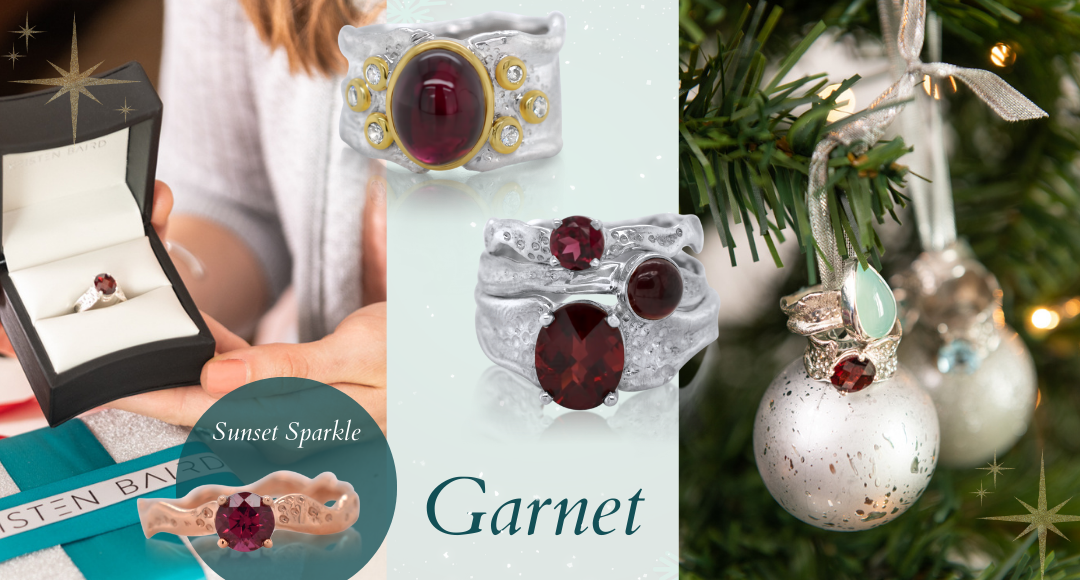 Kristen Baird Blog - Christmas Gemstones - Garnet
