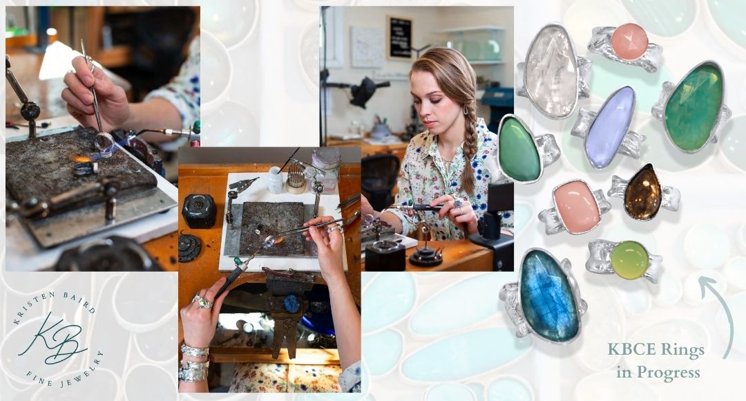 Kristen Baird Collaborative Experience - Blog Cabochon Stones and Studio Photos