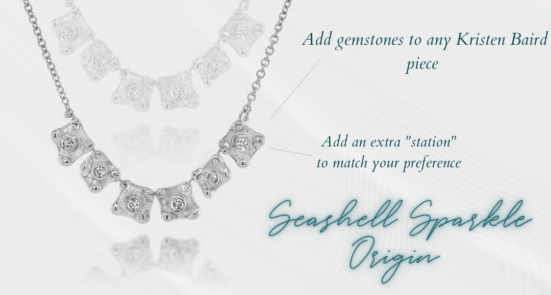 Kristen Baird Commission Blog - Customization Round-up - Seashell Sparkle Origin