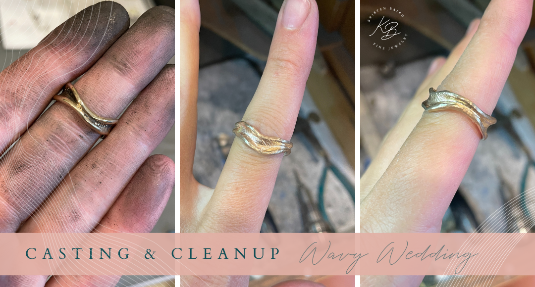 Wavy Wedding- Casting and Cleanup by Kristen Baird