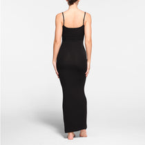 SOFT LOUNGE LONG SLIP DRESS