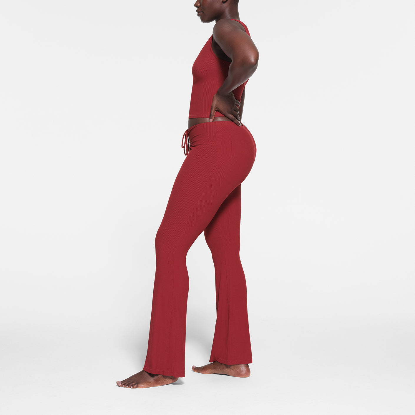 SOFT LOUNGE RUCHED PANT