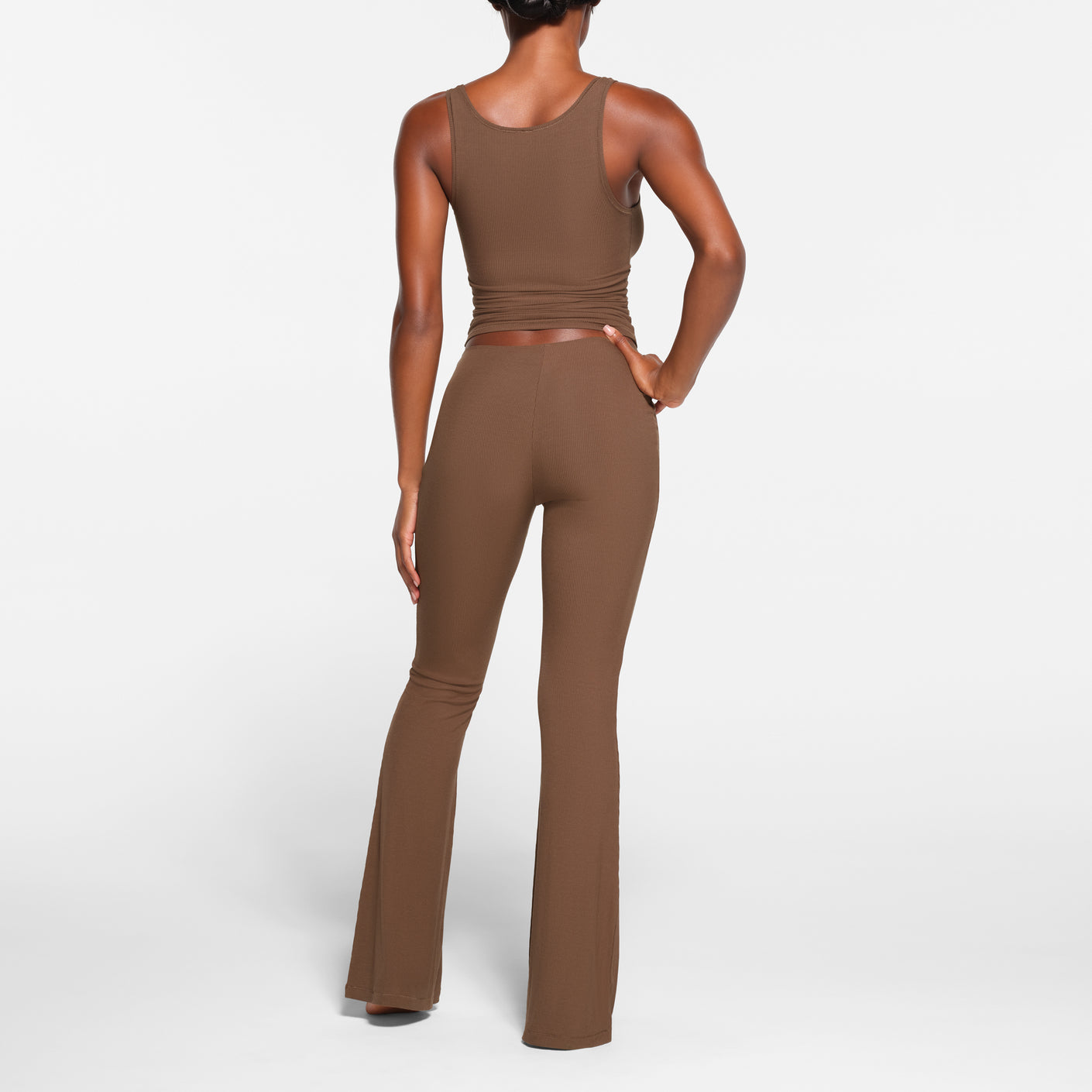 SOFT LOUNGE RUCHED PANT | OXIDE