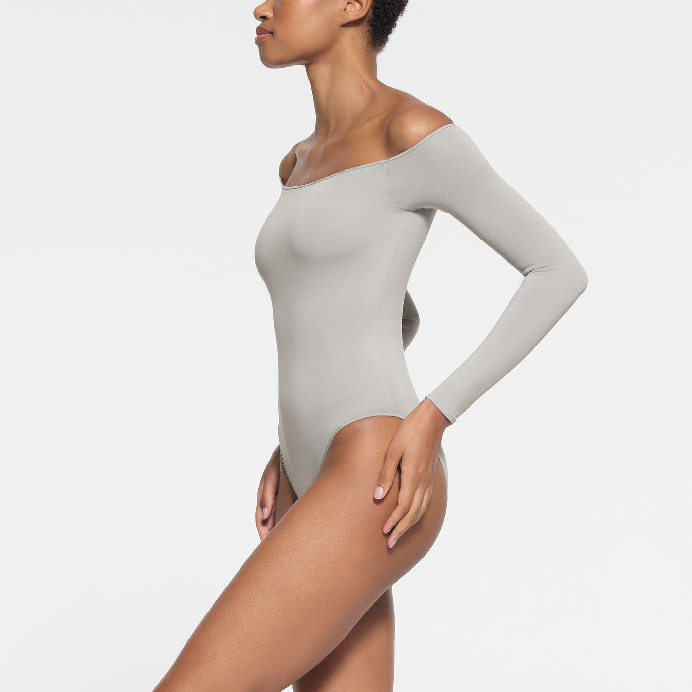 Essential Long Sleeve Bodysuit - Off White