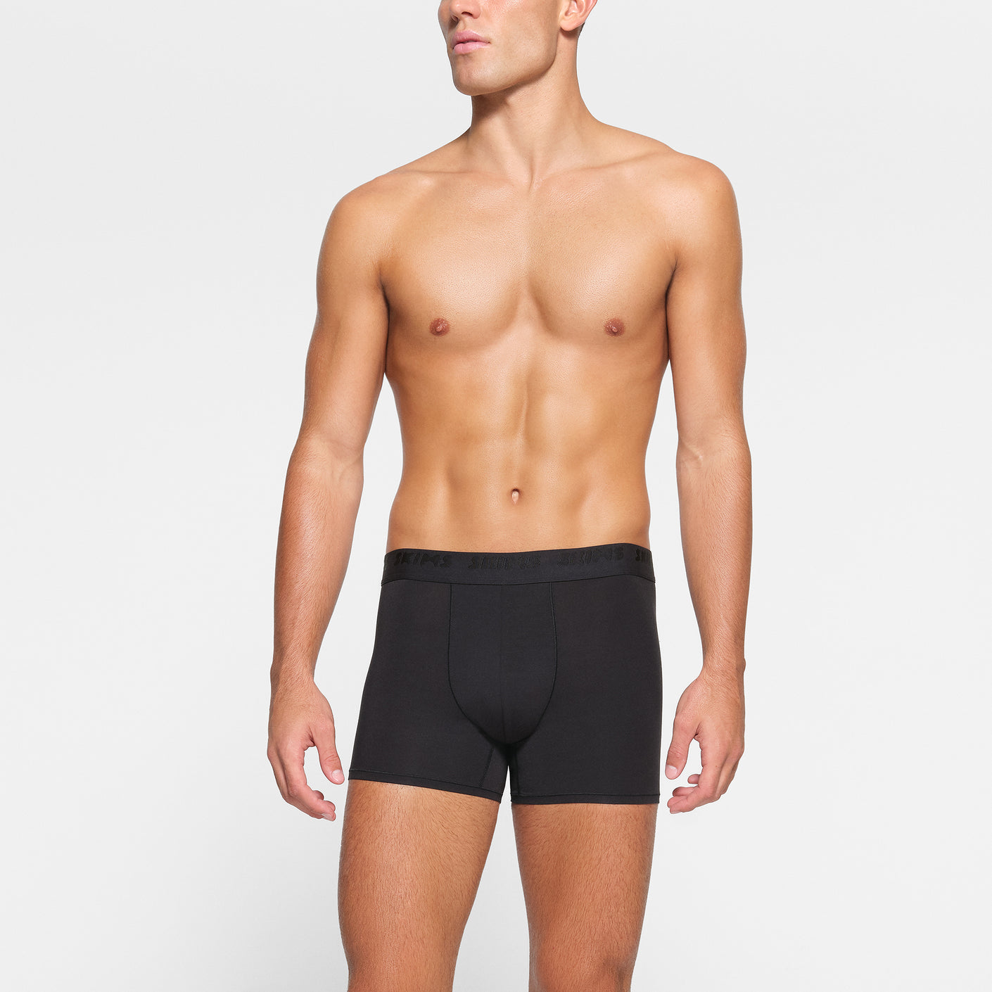 SKIMS STRETCH MENS 3 BOXER BRIEF 3-PACK | OBSIDIAN