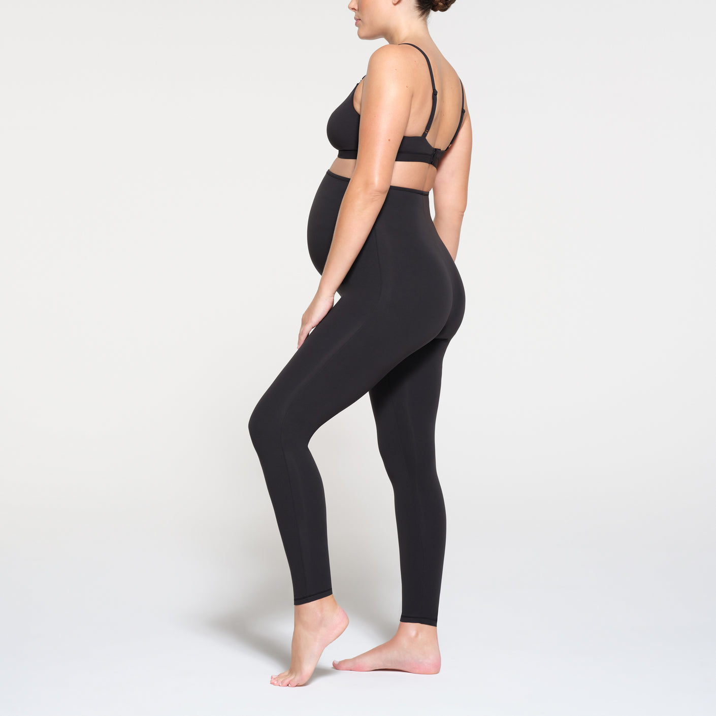 FITS EVERYBODY MATERNITY HIGH-WAISTED LEGGING | ONYX