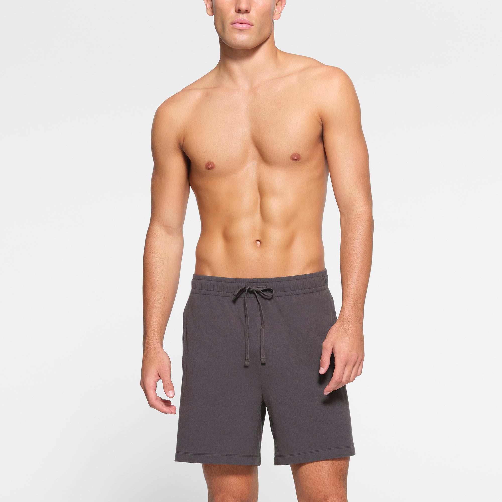 JERSEY LOUNGE MENS RELAXED SHORT | ASH