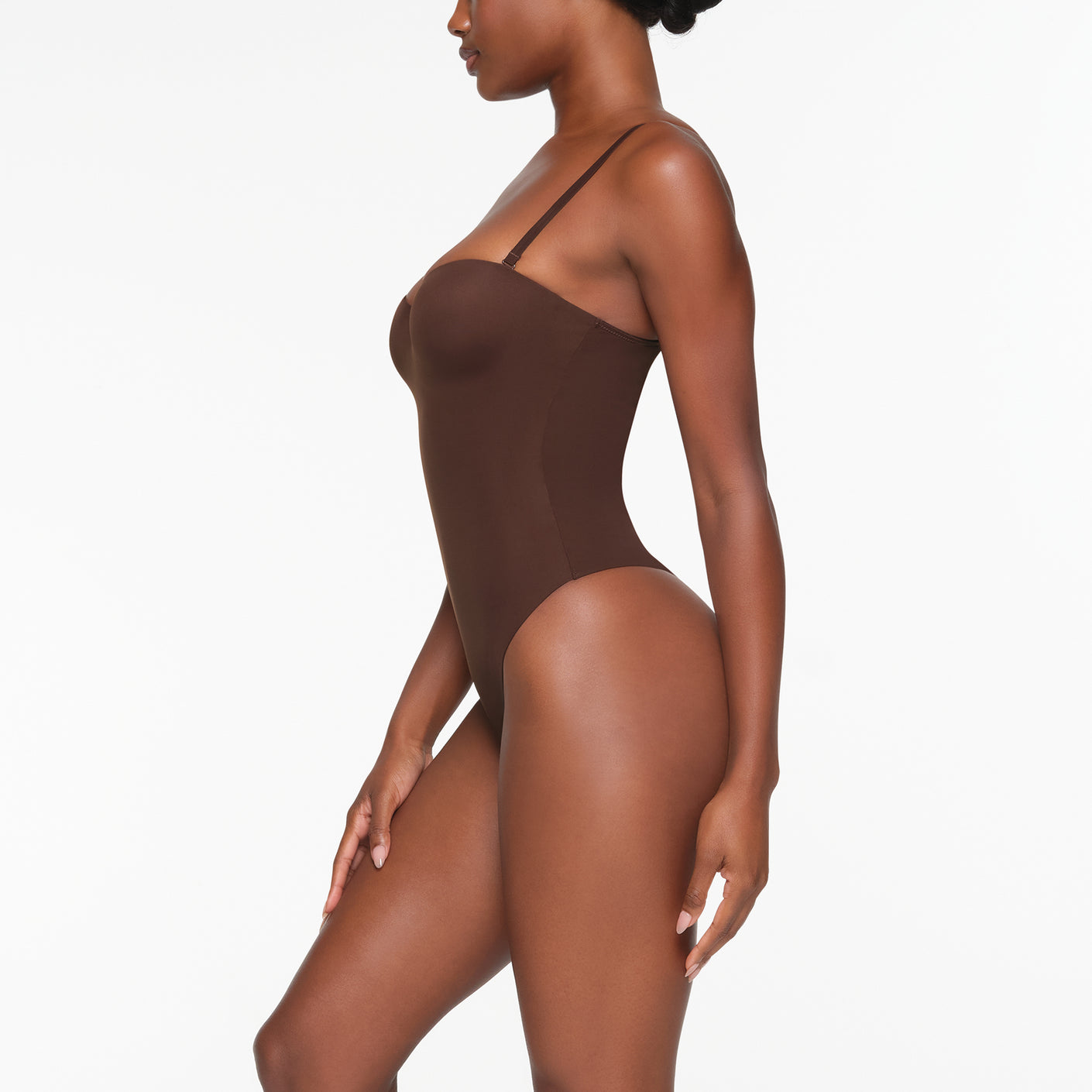 Lightly Lined Cut-Out Bodysuit