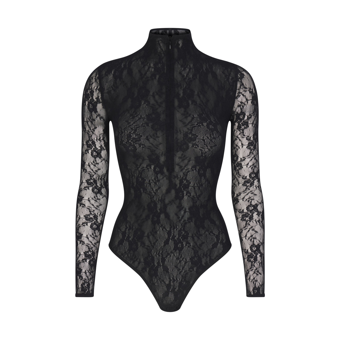 Long Sleeve Lace Bodysuit