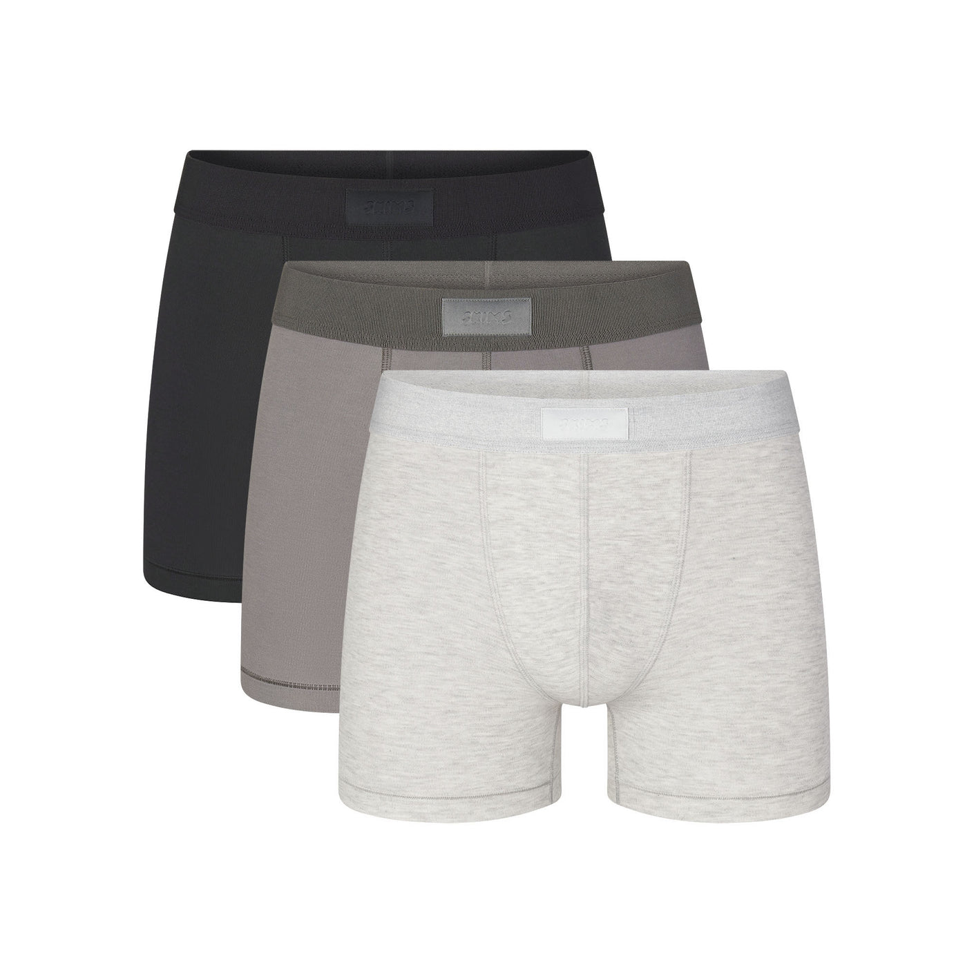 SKIMS COTTON MENS 3 BOXER BRIEF 3-PACK