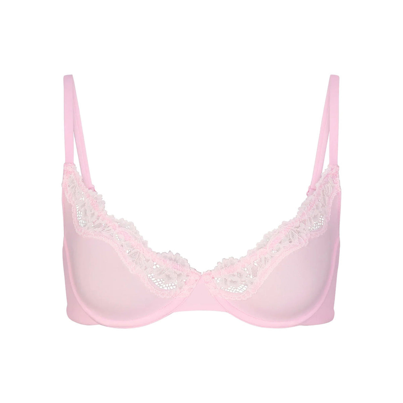 FITS EVERYBODY LACE UNLINED SCOOP BRA