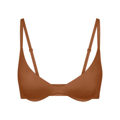 Skims Fits everybody scoop plunge bra in bronze 38C, Women's Fashion,  Undergarments & Loungewear on Carousell