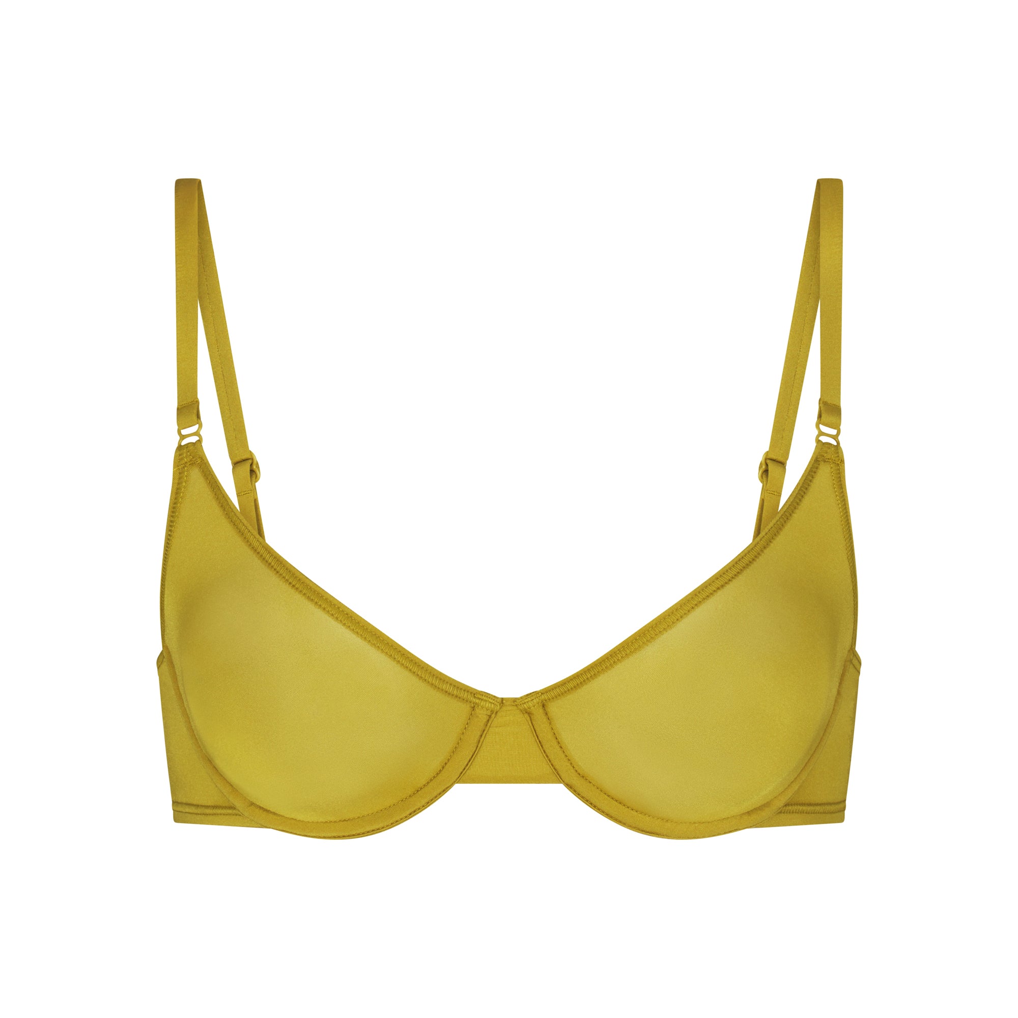 JELLY SHEER UNDERWIRE SCOOP BRA | CHARTREUSE - JELLY SHEER UNDERWIRE ...