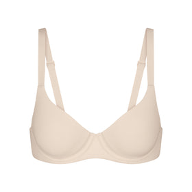 SKIMS Fits Everybody Plunge Bra Cocoa 32D (BR-UWR-2295)