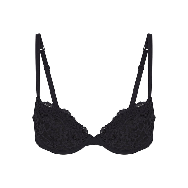 Womens Lace Bras Unpadded Underwire Push Up Brassiere Lingerie