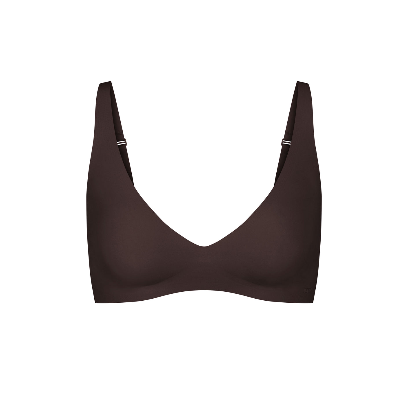 NAKED PLUNGE BRALETTE | ESPRESSO