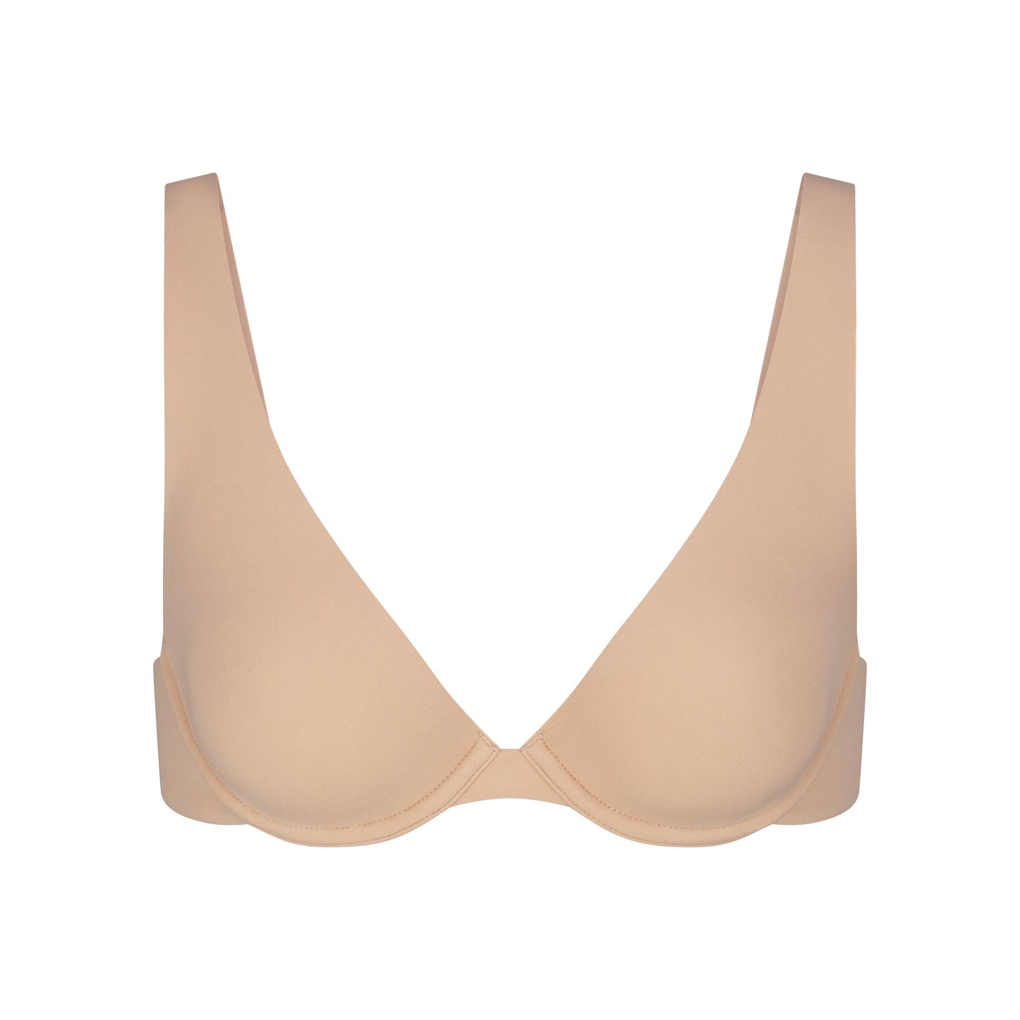 FITS EVERYBODY UNLINED APEX PLUNGE BRA | CLAY - FITS EVERYBODY UNLINED ...