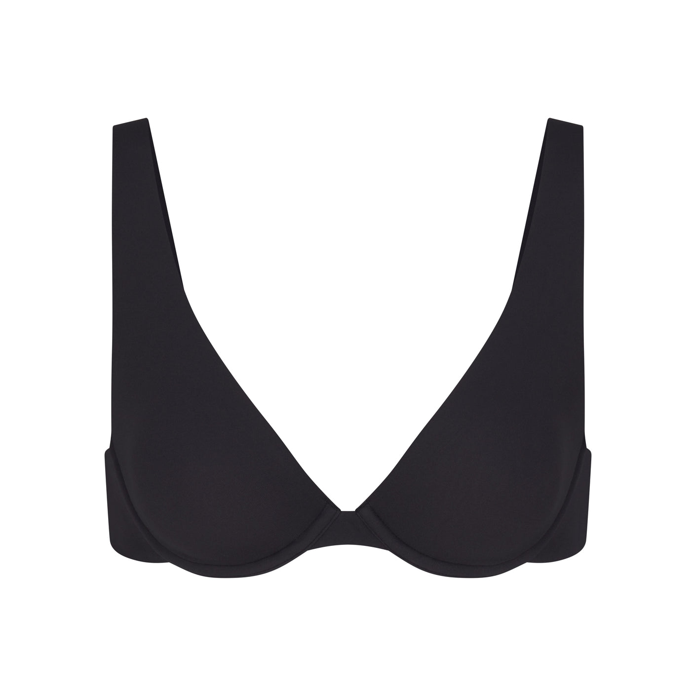 FITS EVERYBODY UNLINED APEX PLUNGE BRA | ONYX