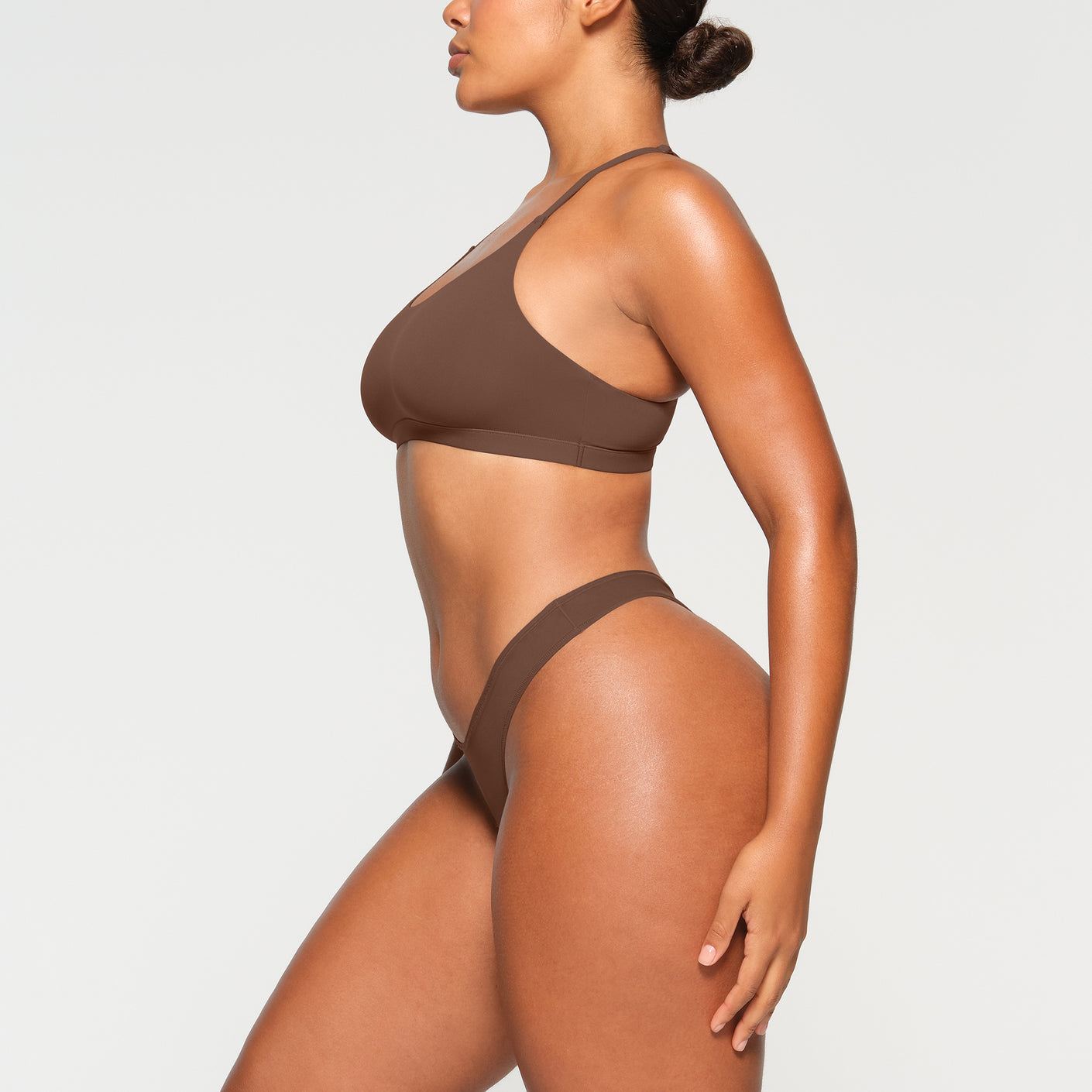 Track Fits Everybody Racerback Bralette - Oxide - 2X at Skims