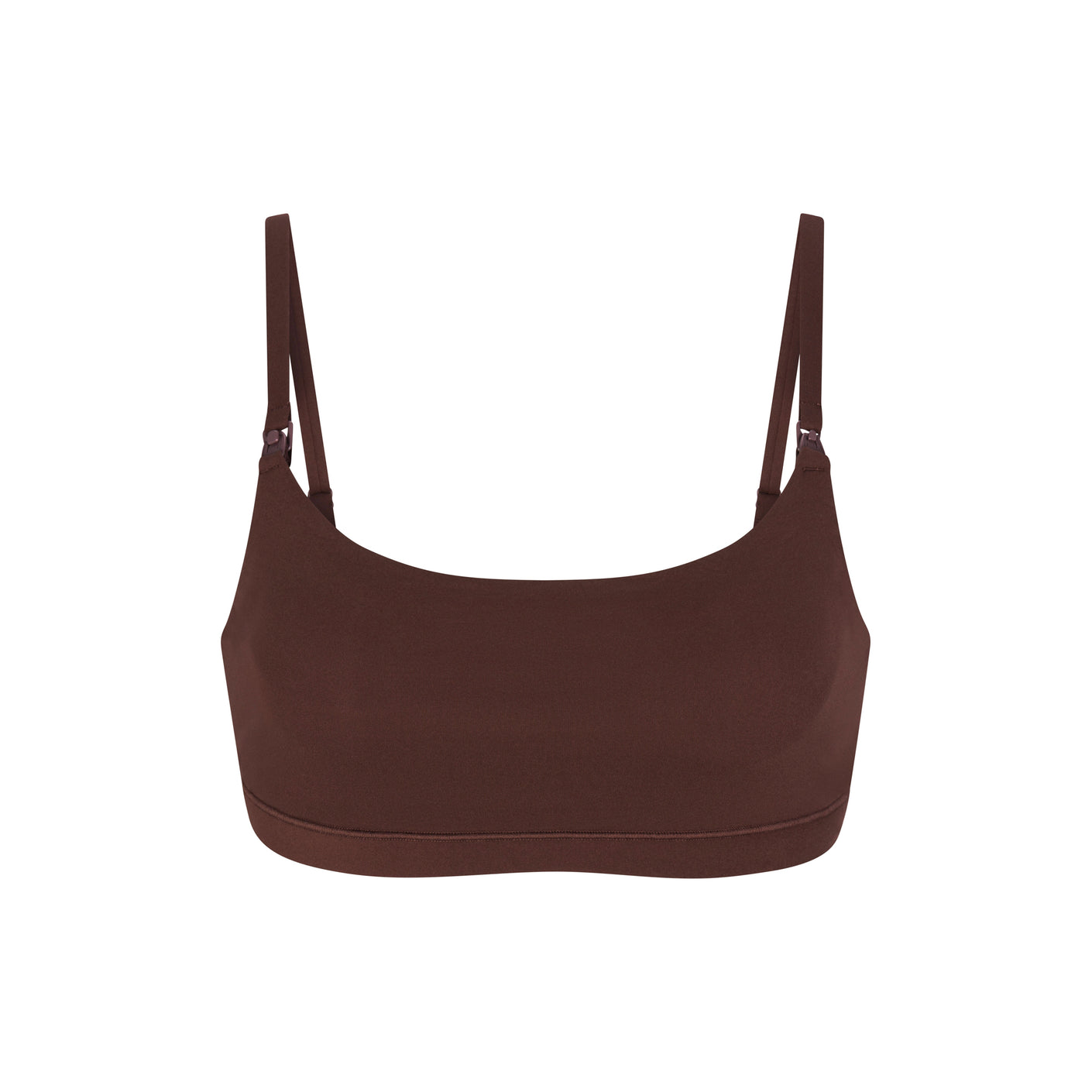 FITS EVERYBODY MATERNITY NURSING SCOOP BRALETTE | COCOA