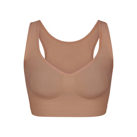 SEAMLESS SCULPT SCOOP PLUNGE BRALETTE