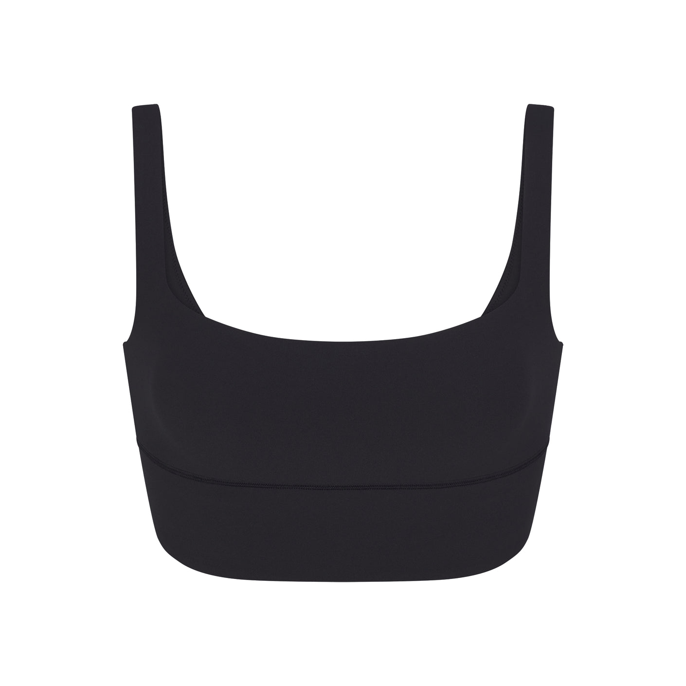 FITS EVERYBODY SQUARE NECK LONGLINE BRALETTE