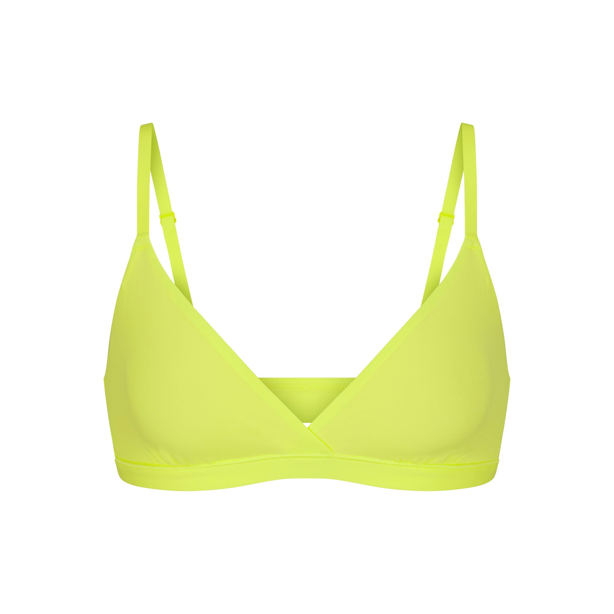 FITS EVERYBODY CROSSOVER BRALETTE | DAFFODIL