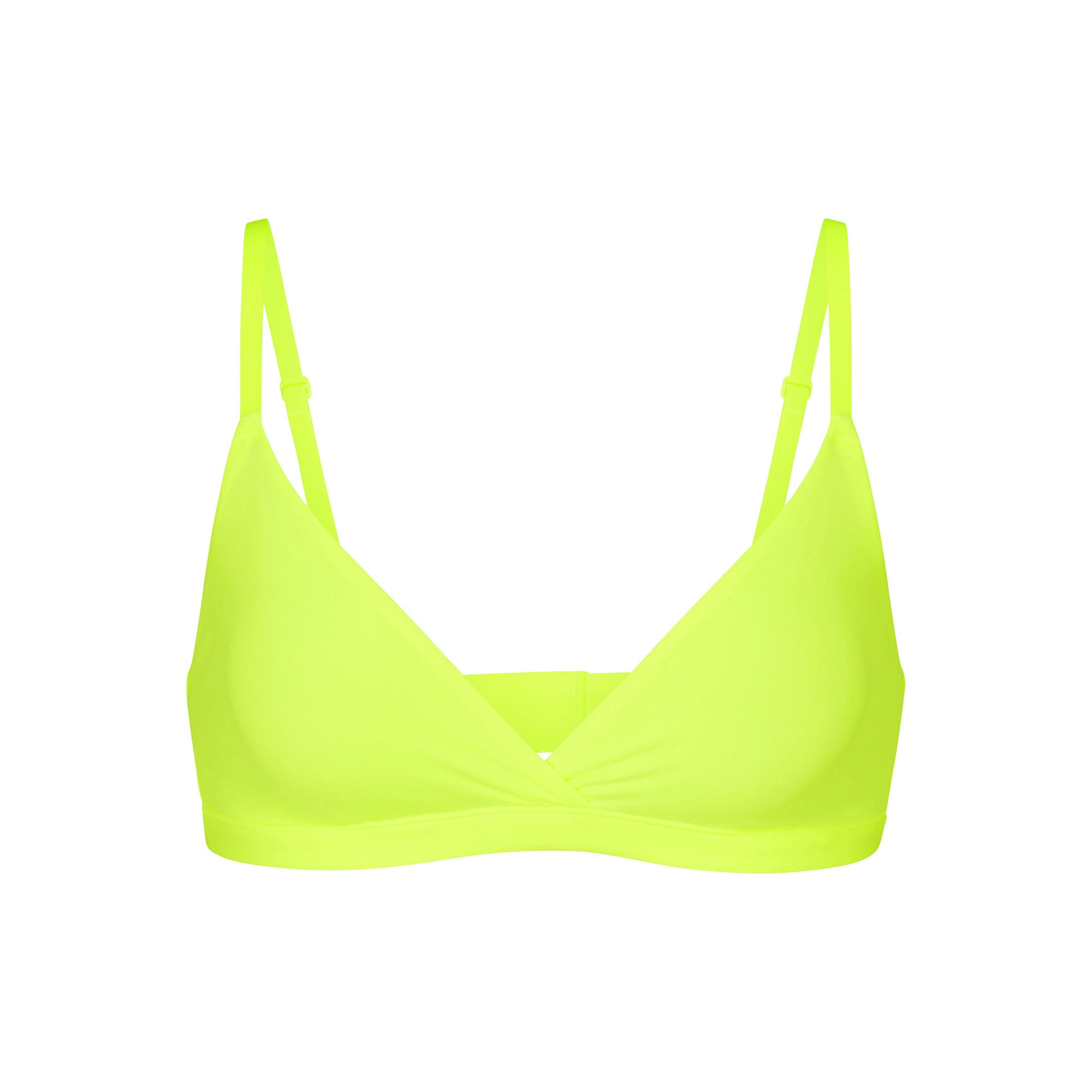FITS EVERYBODY CROSSOVER BRALETTE | GREEN HIGHLIGHTER - FITS EVERYBODY ...