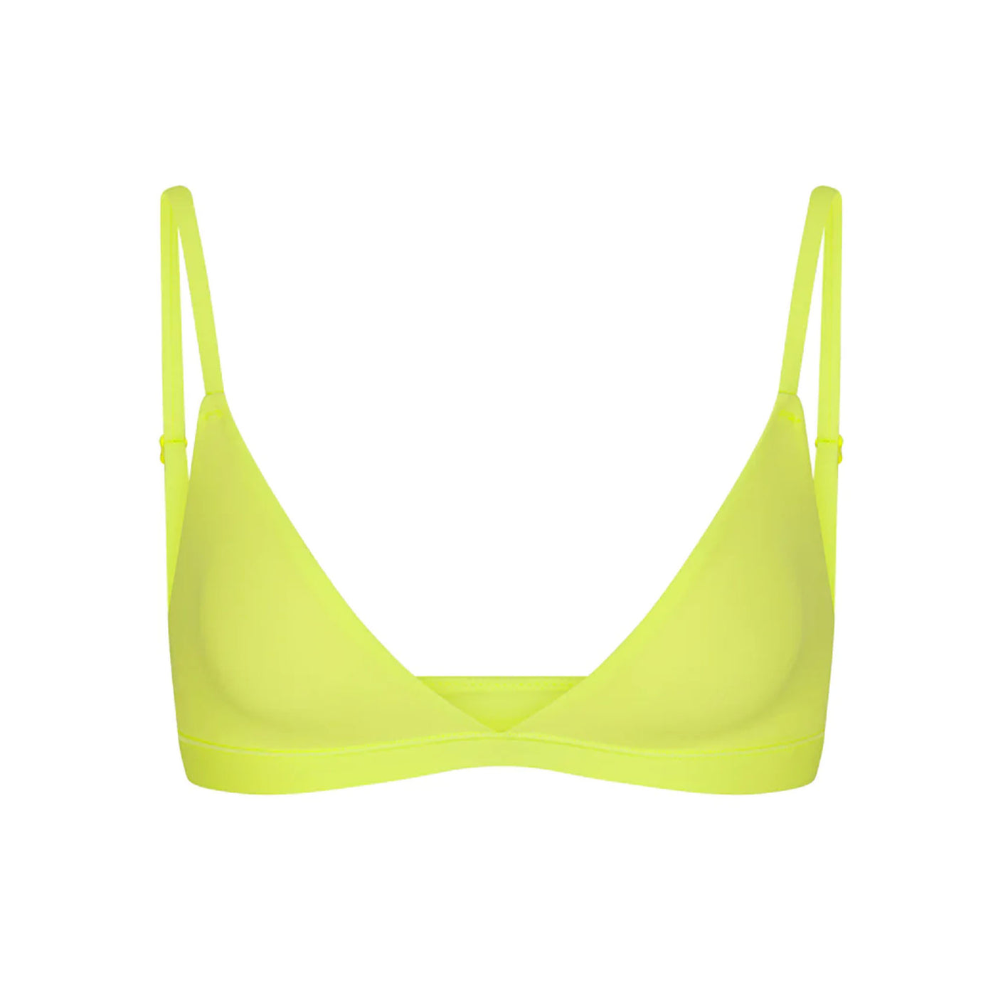 Buy SKIMS Yellow Fits Everybody Triangle Bralette for Women in UAE