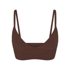 FITS EVERYBODY SQUARE NECK LONGLINE BRALETTE