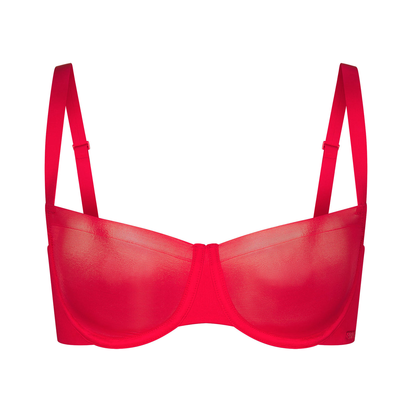 NO SHOW UNLINED BALCONETTE BRA | RED