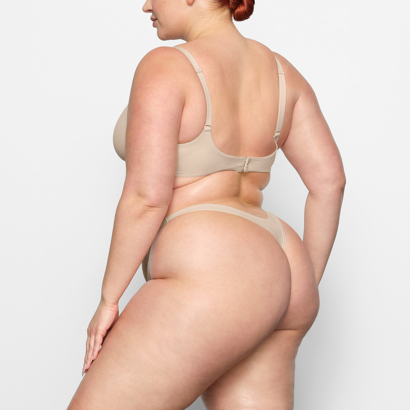 FITS EVERYBODY UNLINED DEMI BRA | SAND